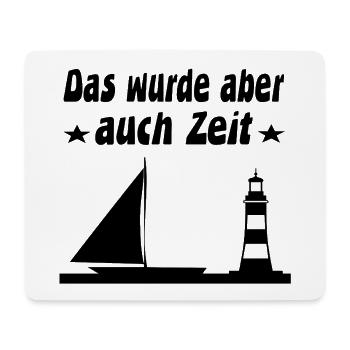 Segeln - Mousepad (Querformat) - Weiß - Vorne