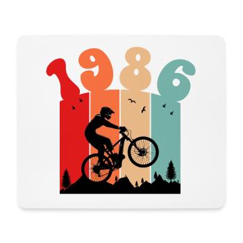 Vintage 1986 - Mousepad (Querformat) - Weiß - Vorne
