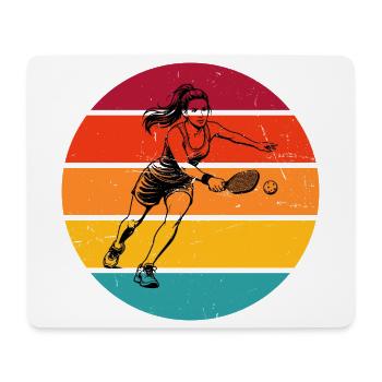 Pickleball Scene Gift for Pickleball Sports Fans - Mouse Pad (horizontal) - white - Front