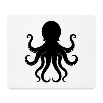 Octopus - Mouse Pad (horizontal) - white - Front