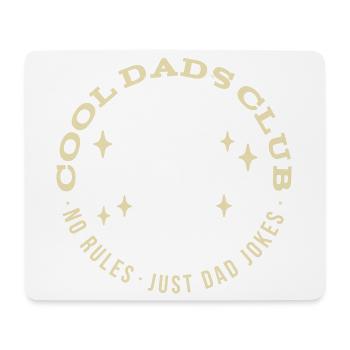 Cool Dads Club Vatertag Vater Geschenk - Mousepad (Querformat) - Weiß - Vorne
