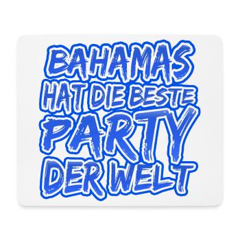 Urlaub Bahamas - Mousepad (Querformat) - Weiß - Vorne