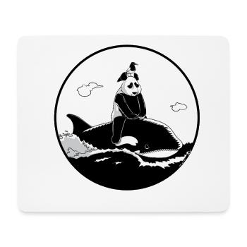 Black and White Odyssey - Mouse Pad (horizontal) - white - Front