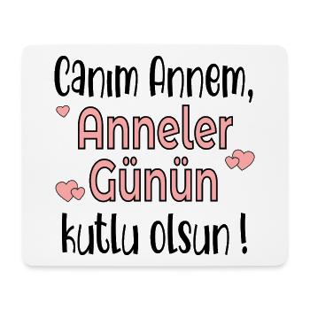 Türkische Mama Muttertag - Mousepad (Querformat) - Weiß - Vorne