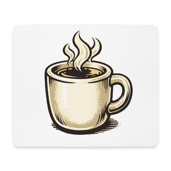 Coffee - Mouse Pad (horizontal) - white - Front
