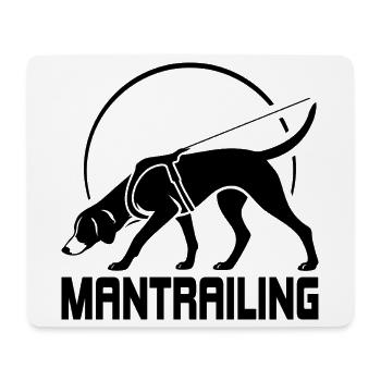 Foxhound Mantrailing Dog Sport Dog Wilsigns - Mouse Pad (horizontal) - white - Front