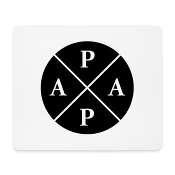 Papa Baby Vater Vatertag Geschenk - Mousepad (Querformat) - Weiß - Vorne