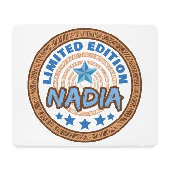 Nadia - Mousepad (Querformat) - Weiß - Vorne