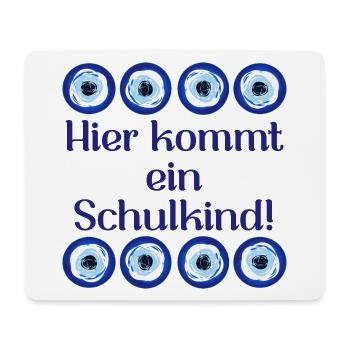 Nazar Auge Schulkind - Mousepad (Querformat) - Weiß - Vorne