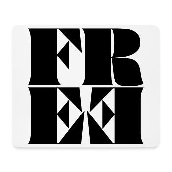Free - Mouse Pad (horizontal) - white - Front
