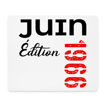 Édition Juin 1966 - 60e Anniversaire - Tapis de souris (format paysage) - blanc - Devant