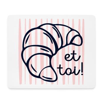 Crescent and you - Mouse Pad (horizontal) - white - Front