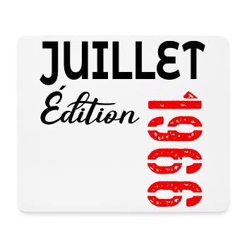 60e Anniversaire Juillet 1966 - Mousepad (Querformat) - Weiß - Vorne