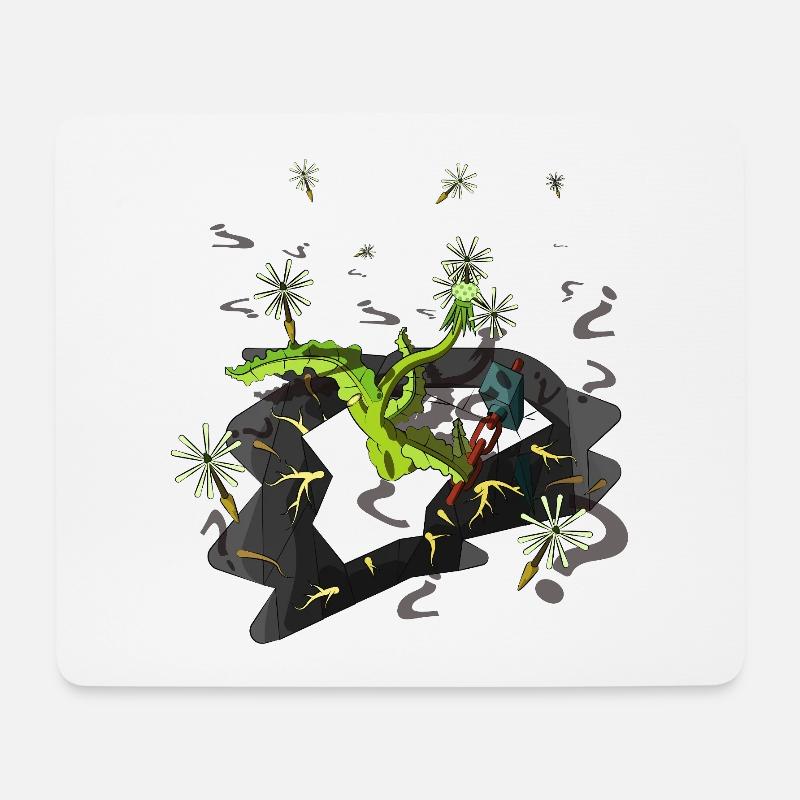 BLEW - Mouse Pad (horizontal) - white