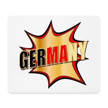 Deutschland Popart - Mousepad (Querformat) - Weiß - Vorne