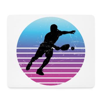 Pickleballer Geschenkidee für Pickleballsport Fans - Mousepad (Querformat) - Weiß - Vorne