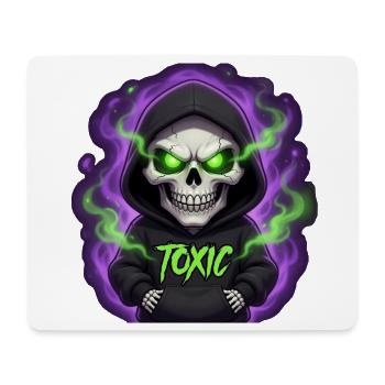 Skeleton Toxic - Mouse Pad (horizontal) - white - Front