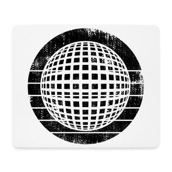 80s Disco - Mouse Pad (horizontal) - white - Front