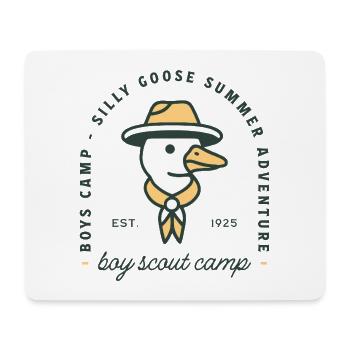 Pfadfinder-Sommercamp - Mousepad (Querformat) - Weiß - Vorne