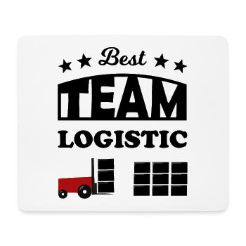 Logistik Team - Mousepad (Querformat) - Weiß - Vorne