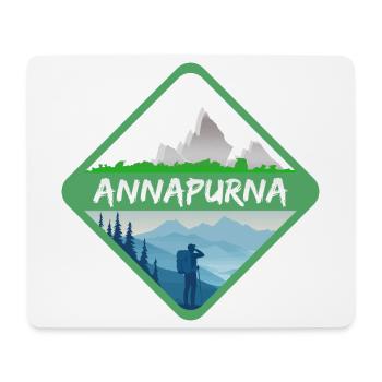 ANNAPURNA - Tapis de souris (format paysage) - blanc - Devant
