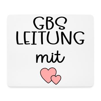 Bildung Betreuung Leitung - Mousepad (Querformat) - Weiß - Vorne
