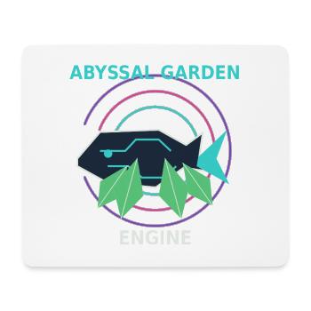 Abyssal Garden Engine - Mouse Pad (horizontal) - white - Front