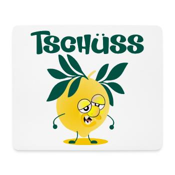 Abschied Jobwechsel Zitrone - Mousepad (Querformat) - Weiß - Vorne