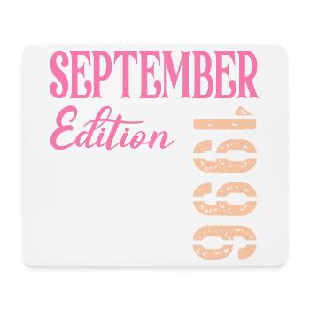 Birthday September 1996 - Mouse Pad (horizontal) - white - Front