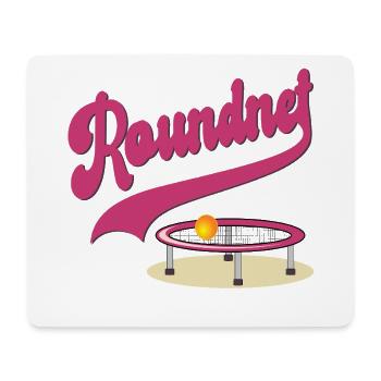 Roundnet Set - Mousepad (Querformat) - Weiß - Vorne