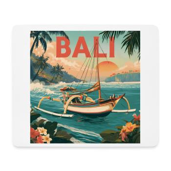 Bali sailing dream on the island paradise - Mouse Pad (horizontal) - white - Front