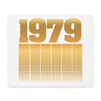 Geboren 1979 - Mousepad (Querformat) - Weiß - Vorne