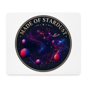 Sternennebel - Mousepad (Querformat) - Weiß - Vorne