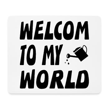 Garten - Mousepad (Querformat) - Weiß - Vorne