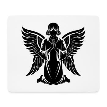 Engel - Mousepad (Querformat) - Weiß - Vorne