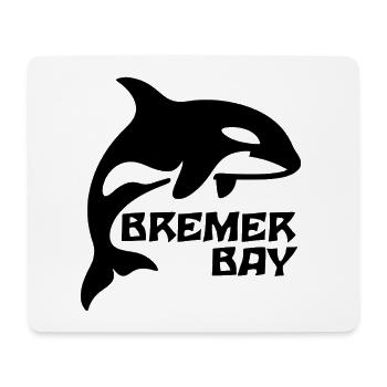 Bremer Bay Orca - Mousepad (Querformat) - Weiß - Vorne