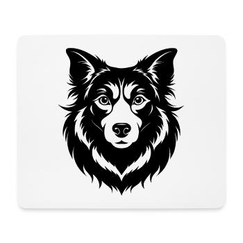 Australian Shepherd - Mousepad (Querformat) - Weiß - Vorne