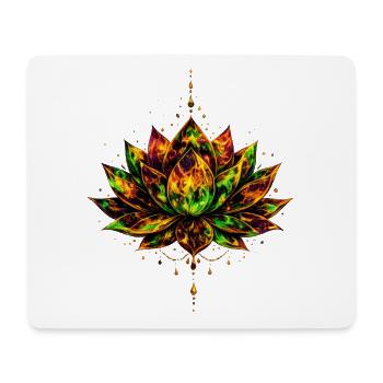 Radiant Lotus - Mouse Pad (horizontal) - white - Front