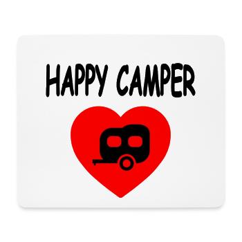 Camper - Mousepad (Querformat) - Weiß - Vorne