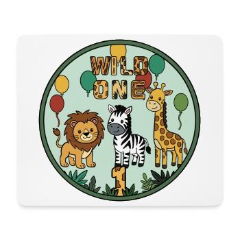 Wild One Animal Friends Trio - Mouse Pad (horizontal) - white - Front