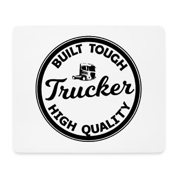 Trucker Design - Mouse Pad (horizontal) - white - Front