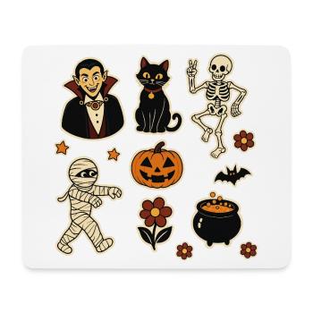 Midnight Mischief Halloween Set - Mouse Pad (horizontal) - white - Front