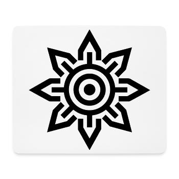Aztec sun - Mouse Pad (horizontal) - white - Front