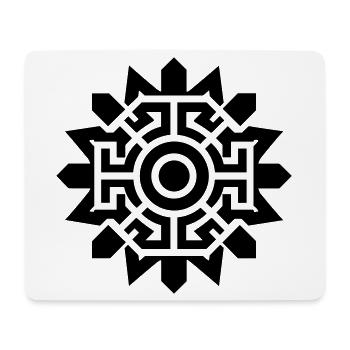 Aztec sun - Mouse Pad (horizontal) - white - Front