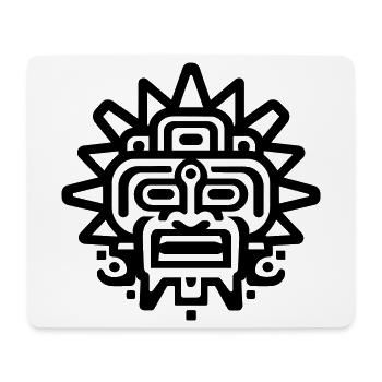 Aztec sun - Mouse Pad (horizontal) - white - Front