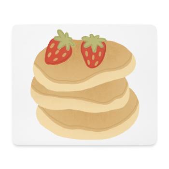 Strawberry Pancake Stack - Mouse Pad (horizontal) - white - Front