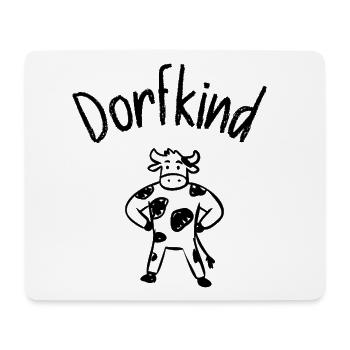 Village Child, Cow, Simmental Cattle, Country Life, Farm - Mouse Pad (horizontal) - white - Front
