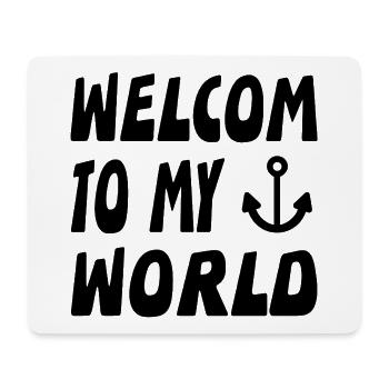 Sail - Mouse Pad (horizontal) - white - Front