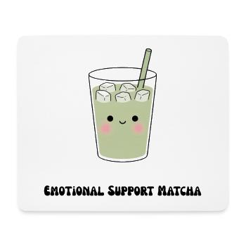Sweet Emotional Support Matcha - Mouse Pad (horizontal) - white - Front