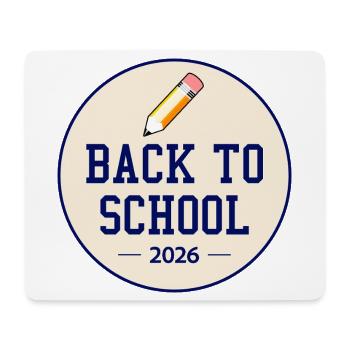 Zurück zur Schule 2026 | Schülerlehrerin - Mousepad (Querformat) - Weiß - Vorne